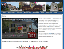 Tablet Screenshot of discoverhudson.org